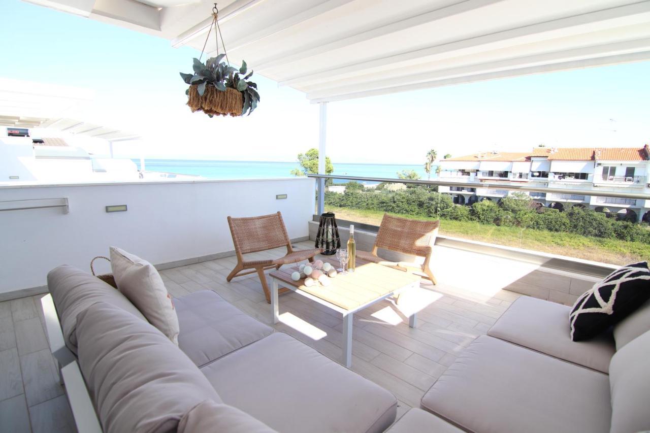 Hanioti Suite Maisonette In Front Of The Sea Dış mekan fotoğraf